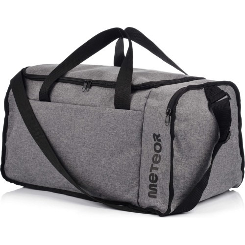 Sportinis krepšys Meteor Odyn, 40 l - Juodai pilka