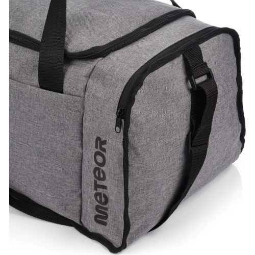 Sportinis krepšys Meteor Odyn, 40 l - Juodai pilka
