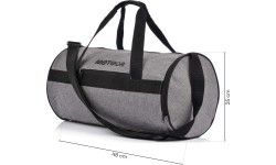Fitness bag meteor sirin 25 l - Black Grey