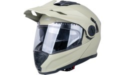 Эндуро-шлем с откидной челюстью W-TEC Biscay P/J - Бежевый матовый