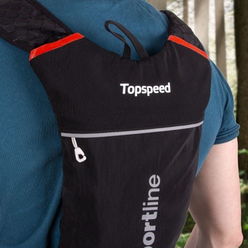 Bėgimo kuprinė inSPORTline Topspeed - Juoda