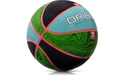 Баскетбольный мяч Meteor Dribble №7 - Синий / зелёный