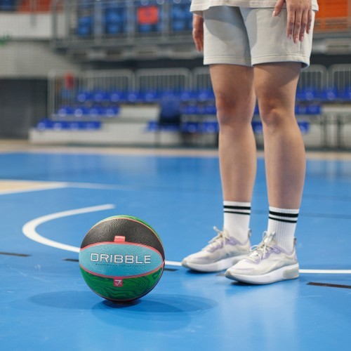 Basketball meteor dribble 7 - Blue / Green
