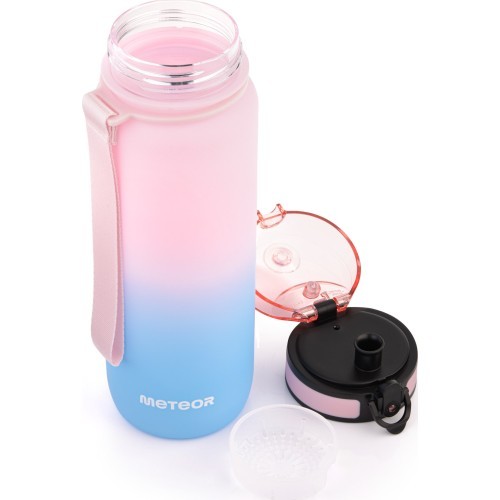 Sportinė gertuvė Meteor 800 ml - Mėlyna / rožinė