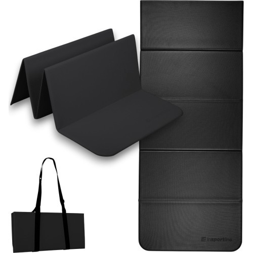 Sulankstomas treniruočių kilimėlis inSPORTline Lantemi 145 x 61 x 1 cm - Pilka