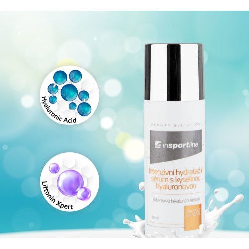 Intensive moisturizing serum inSPORTline with hyaluronic acid 50 ml