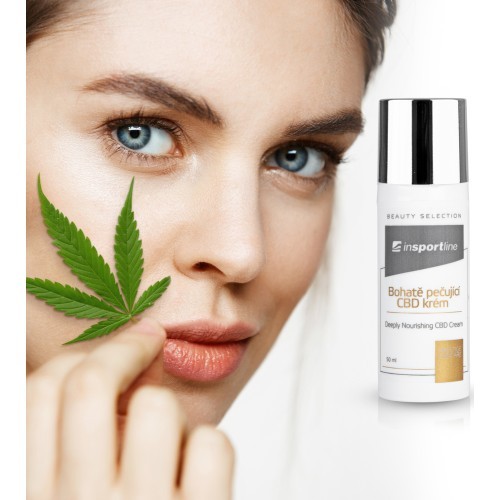 CBD odos kremas inSPORTline, 50 ml