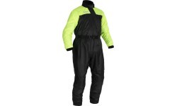 Neperšlampama motociklininko kombinezono apsauga Oxford Rain Seal, juoda/geltona