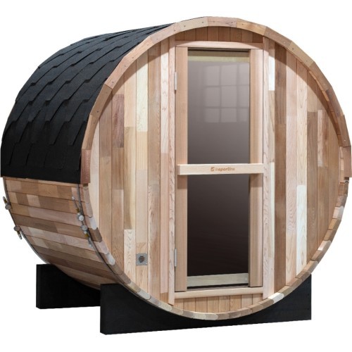 Barrel Sauna inSPORTline Viduor 300 – Cedar Wood