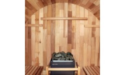 Barrel Sauna inSPORTline Viduor 300 – Cedar Wood