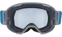 Motocross Goggles Red Bull Spect Strive Panovision, Matte Light Gray, Smoke Lens