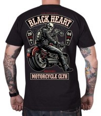 Мужская футболка Black Heart Coffin - Чёрный