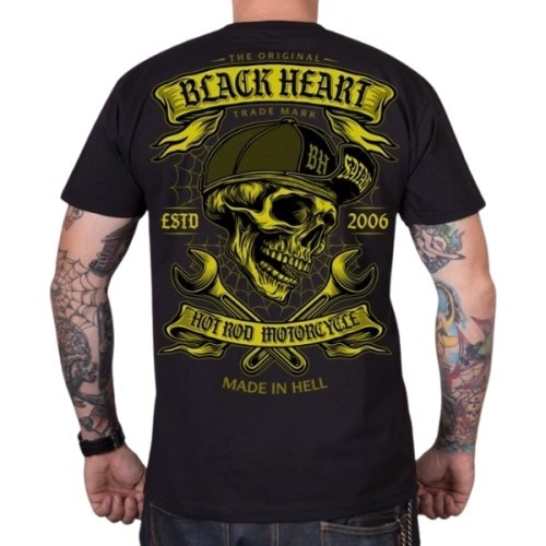 Футболка BLACK HEART Satan - Чёрный