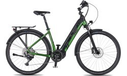 Trekingo elektrinis dviratis 4EVER Comfort Elite 720Wh 28” 2025, žalias gyvatės/juodas - Gyvatės žalia/juoda