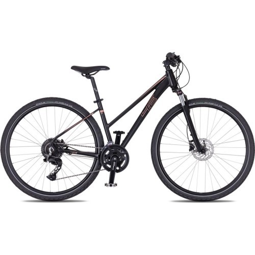 Women’s Cross Bike 4EVER Pulse Disc 28” – 2026 - Matt black/rose gold