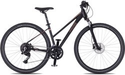 Women’s Cross Bike 4EVER Pulse Disc 28” – 2026 - Matt black/rose gold