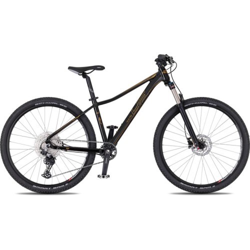 Jaunimo kalnų dviratis 4EVER Nelly Active 27,5” – 2026 - Juoda-auksinė
