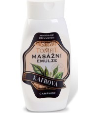 Kamparo masažo emulsija Tomfit 250 ml