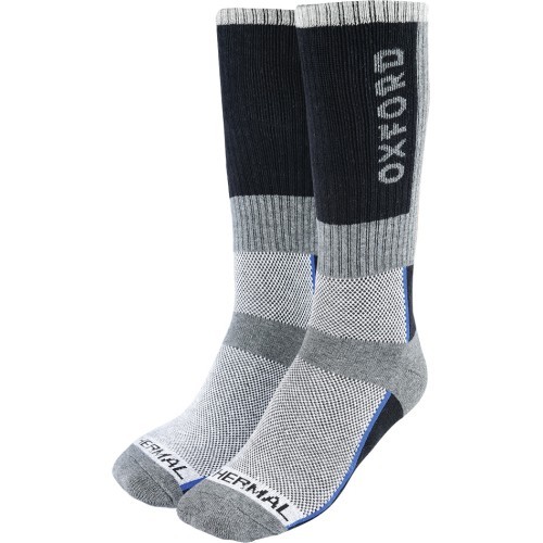 Termininės kojinės Oxford OxSocks Regular pilkos/juodos/mėlynos