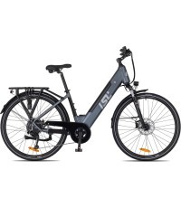Miesto elektrinis dviratis inSPORTline ISL Eclion 648 Wh 28” – 2026 - Titano pilka
