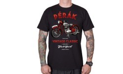 Marškinėliai BLACK HEART Pérák - Juoda