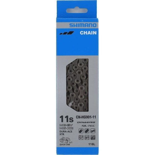 Shimano CN-HG901 Chain 11-speed 116L, E-Bike Rated (with Quicklink)