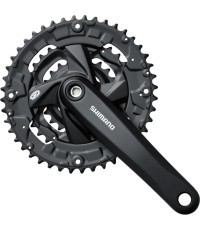 Передняя система шатунов Shimano FC-M371 // 3x9 ск., 44-32-22T, 170 мм