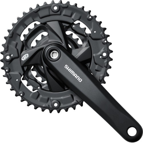 Передняя система шатунов Shimano FC-M371 // 3x9 ск., 44-32-22T, 170 мм