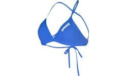 Maudymosi kostiumėlio viršus W Team Swim Top Tie Back Solid Royal-W 32 - 720