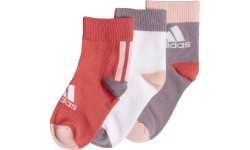 Носки Adidas LK Ankle S 3PP Red White Purple