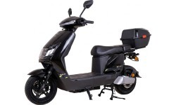 Elektrinis motoroleris W-TEC Raike II 10” - Juoda-sidabrinė