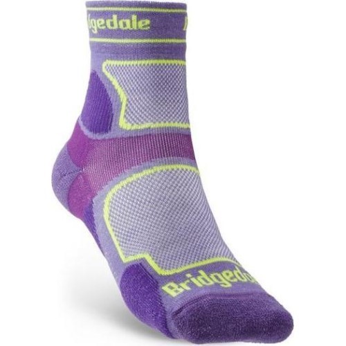Moteriškos UL TrailRun CoolMax 3/4 kojinės, violetinės - 371
