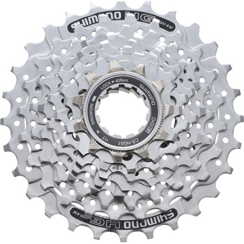 Кассета Shimano Alivio HG51 11-30T, 8 скоростей