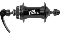 Front hub FORCE CL-22 32H with quick release (aluminium, black)