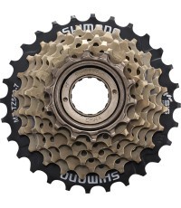 Galinis žvaigždžių blokas SHIMANO TZ500 14-28T (užsukamas, 7 pavarų)