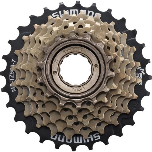 Задняя трещотка SHIMANO TZ500 14-28T (резьбовая, 7 скоростей)