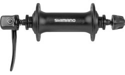 Shimano HBT3000 V-brake front hub 32H with quick release (black)