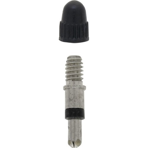 Screw-on bicycle valve