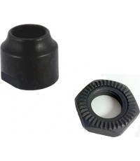 Veržlė ir konusas Shimano FH-RM35 (kairė)