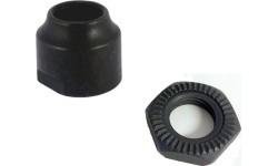Veržlė ir konusas Shimano FH-RM35 (kairė)