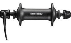 Priekinė stebulė Shimano T3000 "V" 32H su greitveržle (juoda)
