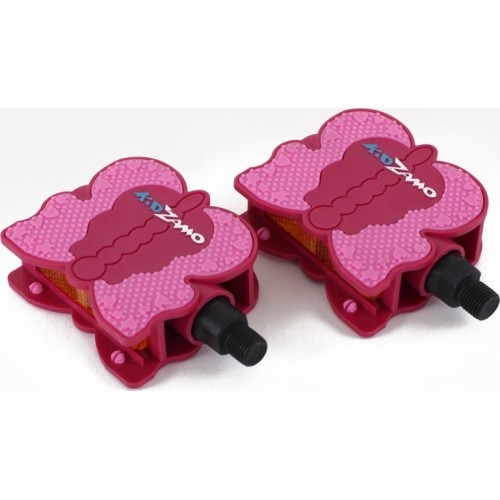 Kidzamo Butterfly Children's Pedals 1/2" (Pink)