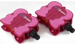 Kidzamo Butterfly Children's Pedals 1/2" (Pink)