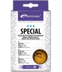 Stalo teniso kamuoliukai Spokey Special 6 vnt. 81877
