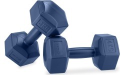 Set of hexagonal dumbbells 2x4 kg Spokey MONSTER