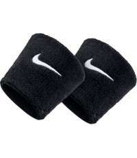 Nike Juosta Riešui Swoosh Wristbands Black