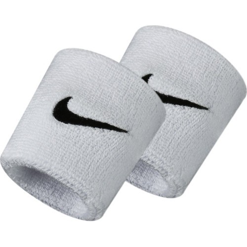 Nike Swoosh Wristbands, White