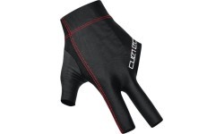 Billiard Glove, Cuetec Axis, 3-Finger, black-red, L