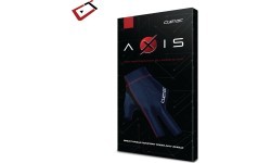 Бильярдная перчатка Cuetec Axis, на 3 пальца, тёмно-синяя с красным, на правую руку, L