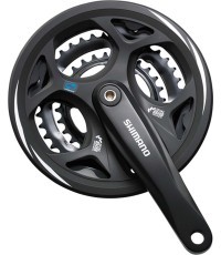 Priekinis žvaigždžių blokas Shimano Altus FC-M311 // 3x7/8 pav., 48-38-28T, 175mm